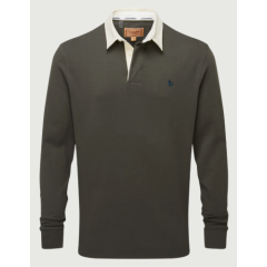 Schoffel Porthallow Rugby Shirt - Peat Green 
