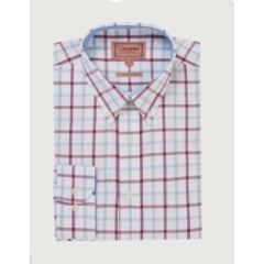 Brancaster Classic Shirt - Mountain Blue Check 
