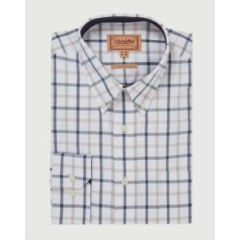 Brancaster Classic Shirt - Oxford Navy Check 