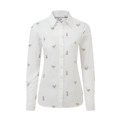 Schoffel Norfolk Shirt - Painted Hare 