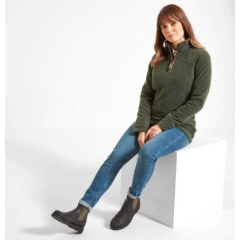 Schoffel Tilton II 1/4 Zip Fleece - Cedar Green