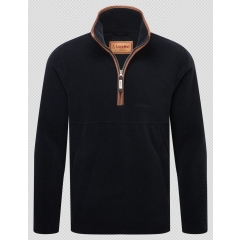 Schoffel Berkeley 1/4 Zip Fleece Gunmetal  