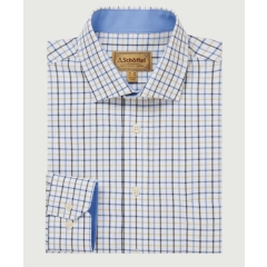 Schoffel Milton Tailored Shirt - Vintage Navy / Imp Blue