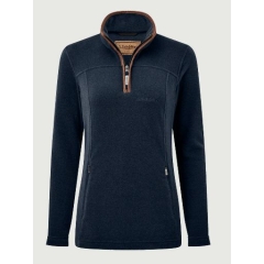 Schoffel Tilton II 1/4 Zip Fleece - Petrol Blue 