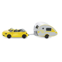Siku - VW Beetle With Caravan 