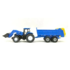 Siku - New Holland with Loader & Manure Spreader