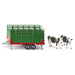 Siku - Stock Trailer + Cows