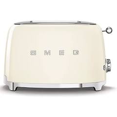 Smeg TSF01CRUK 2 Slice Retro Style Toaster Cream
