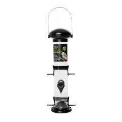 TOM CHAMBERS HEAVY DUTY FLICK N CLICK SEED FEEDER – 4 PORT