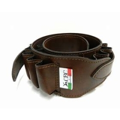 Cartridge Belt 12G Brown