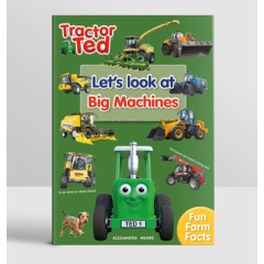Tractor Ted Book Lets Look At Big Machines