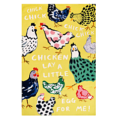 Ulster Weavers Teatowel Cotton - Chick Chicken