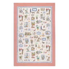 Ulster Weaver Teatowel Cotton Pets In The City