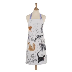Ulster Weavers Apron Cotton - Feline Friends