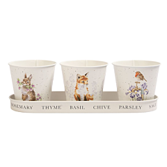 Wrendale Animal Herb Pots