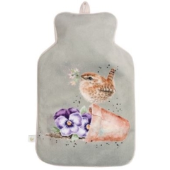 Wrendale Hot Water Bottle 'Garden Friends'