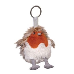 Wrendale Plush Keyring Robin-  Adele
