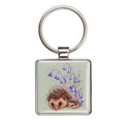 Wrendale 'Love the Hedgehugs' Keyring