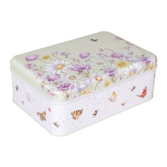 Wrendale Rectangular Tin New Green Lid