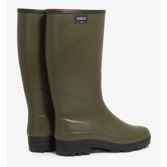 Aigle Chambord Neomes Wellington Boots - Kaki