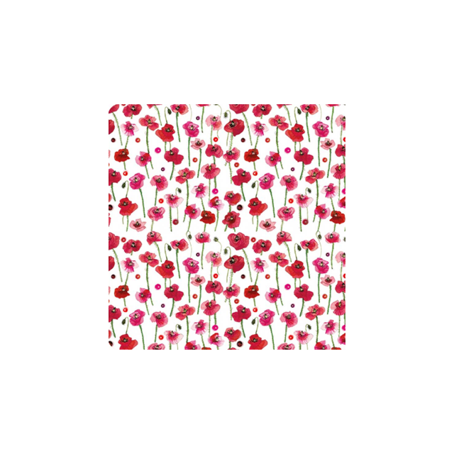 Alex Clark Coaster - Poppies