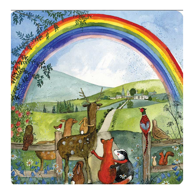 Alex Clark Coaster - Looking For Rainbows
