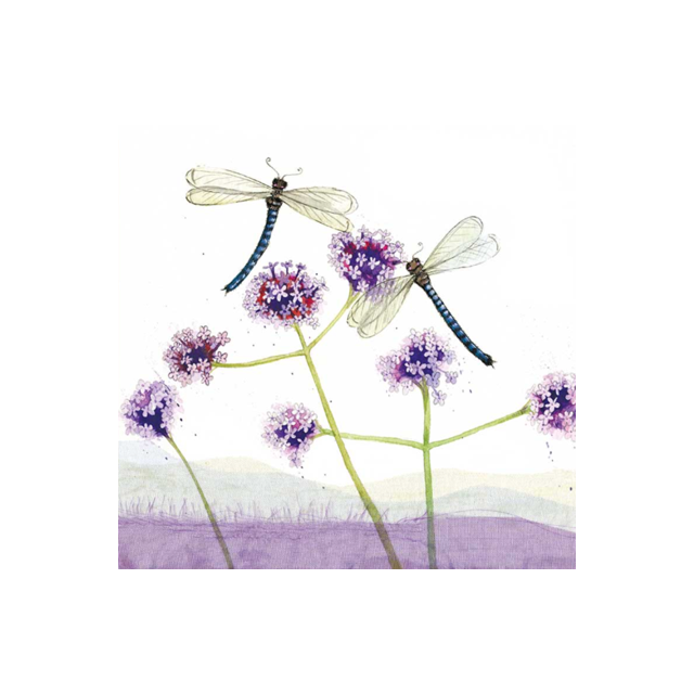 Alex Clark Art Coaster - Dragonflies