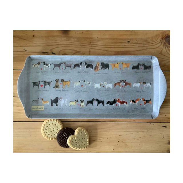 Alex Clark Tray Melamine Medium Dogs