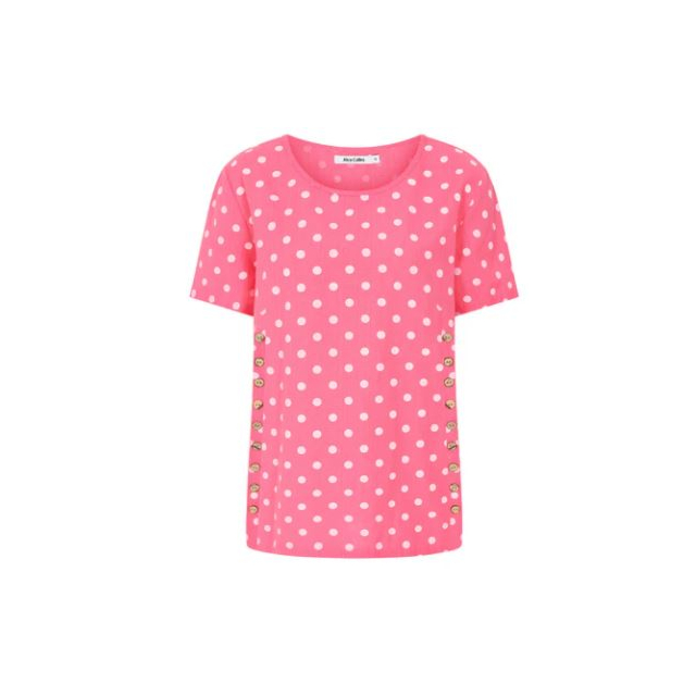 Alice Collins Kylie Print Tunic - Hot Pink 