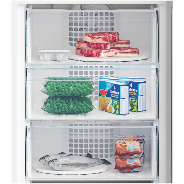 Beko CCFM4582S 54cm 50/50 Frost Free Fridge Freezer - Silver