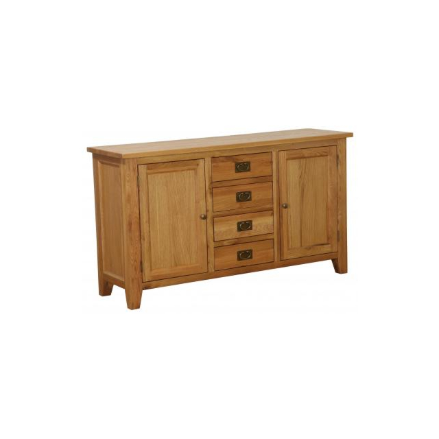 Besp Oak NB002B Vancouver® 4 Drawer 2 Door Buffet