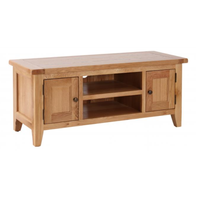 Besp Oak NB013 Vancouver® 2 Door 1 Shelf TV Unit