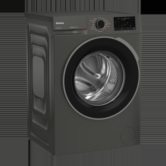 Blomberg LWA18461G 8kg 1400 Spin RecycledTub Washing Machine - Graphite