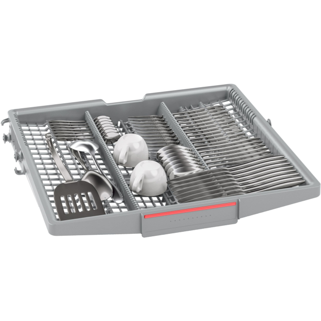 Bosch SMV6ZCX10G Built In Dishwasher - Stainless Steel - 14 Place Settings