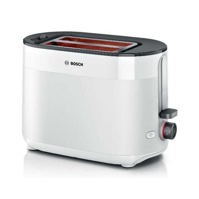 Bosch TAT2M121GB My Moment 2 Slice Compact Toaster - White