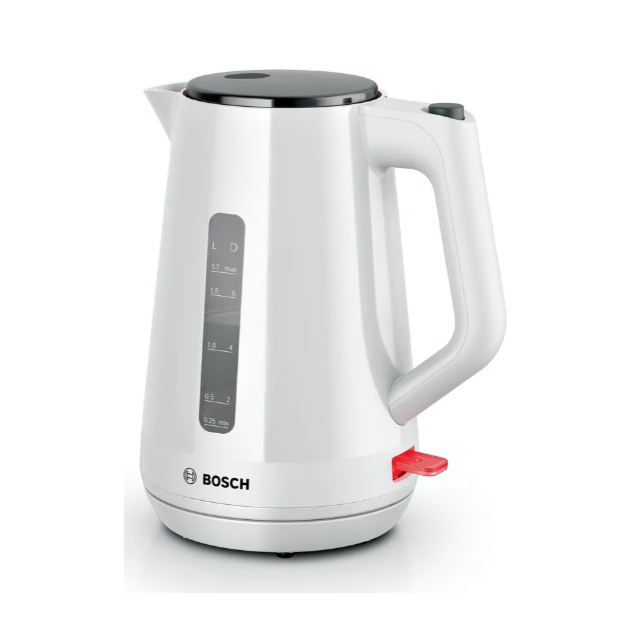 Bosch MyMoment Delight TWK1M121GB Electric Kettle with 1.7 L Capacity and Fast Boil - White