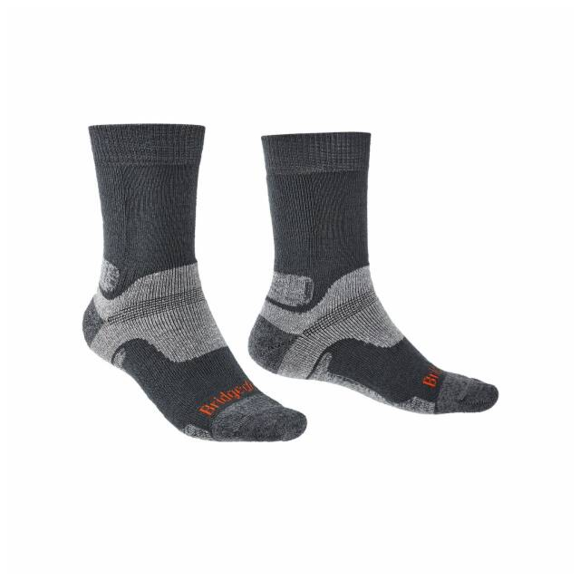 Bridgedale Hike Men's Midweight socks Gunmetal 