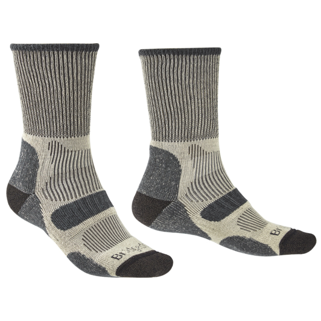 Bridgedale Hike Lightweight Mens Coolmax Socks Charcoal