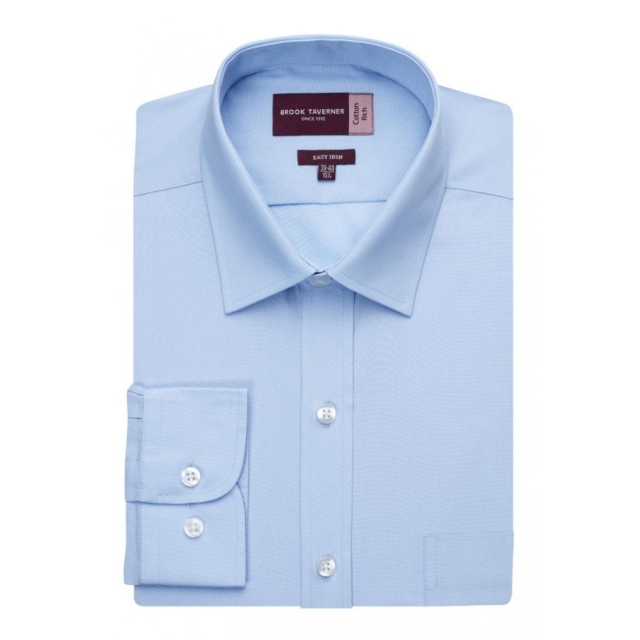 Brook Taverner Rapino Long Sleeve Shirt Blue  