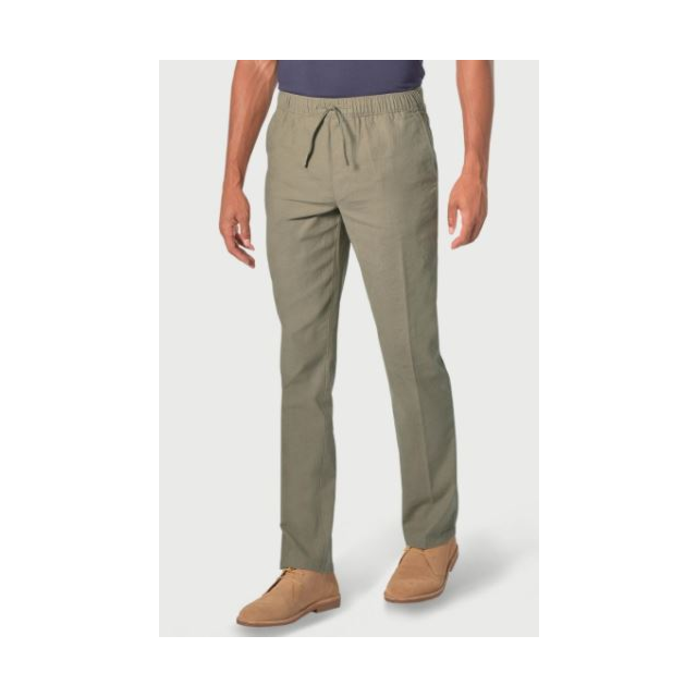 Brook Taverner Cowdrey Relaxed Trousers - Khaki
