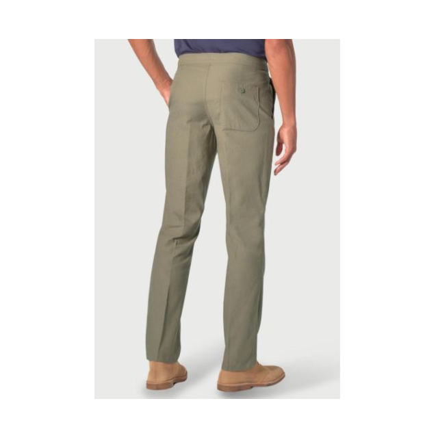 Brook Taverner Cowdrey Relaxed Trousers - Khaki