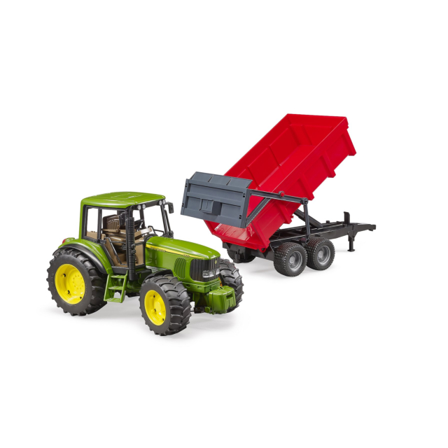 Bruder John Deere Tractor 6920 + Tipping Trailer