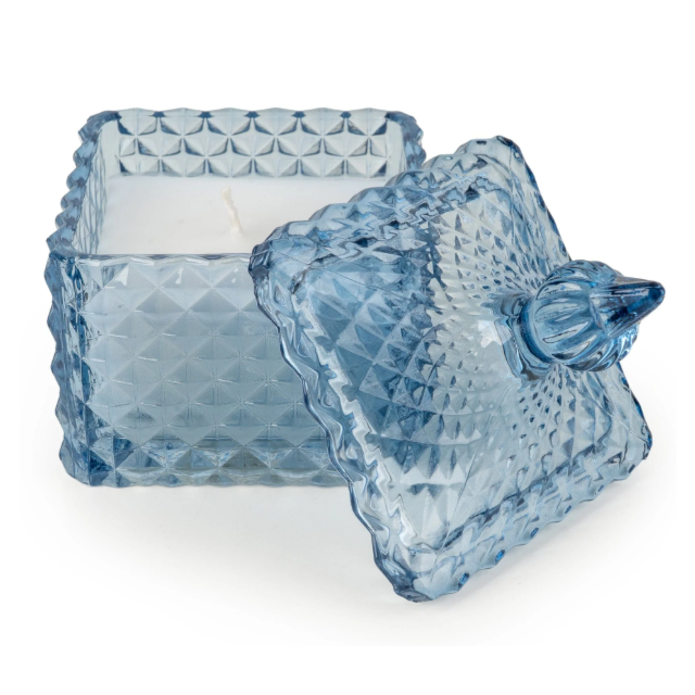 Candlelight Square Embossed Candle Jar – Tianshui