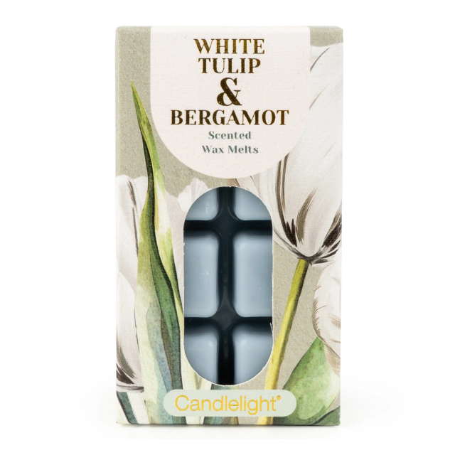 8 Pack Wax Melts - White Tulip & Bergamot