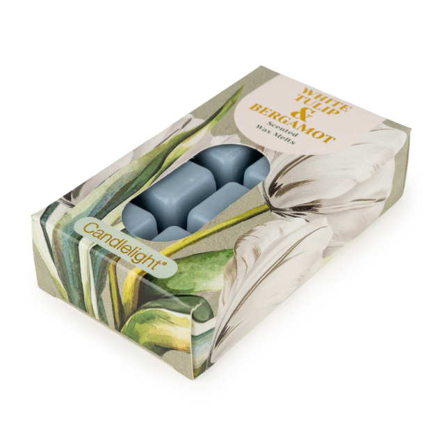 8 Pack Wax Melts - White Tulip & Bergamot
