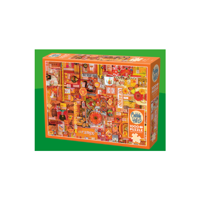 Cobble Hill Jigsaw - Orange 1000 Piece