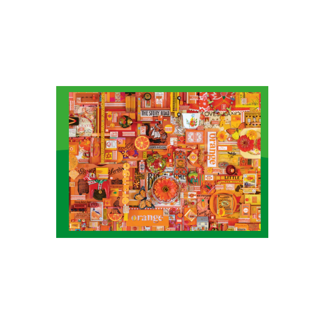 Cobble Hill Jigsaw - Orange 1000 Piece