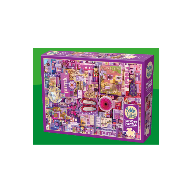 Cobble Hill Jigsaw - Purple 1000 Piece