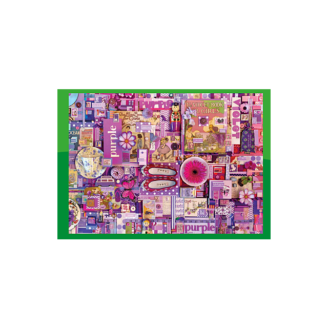 Cobble Hill Jigsaw - Purple 1000 Piece