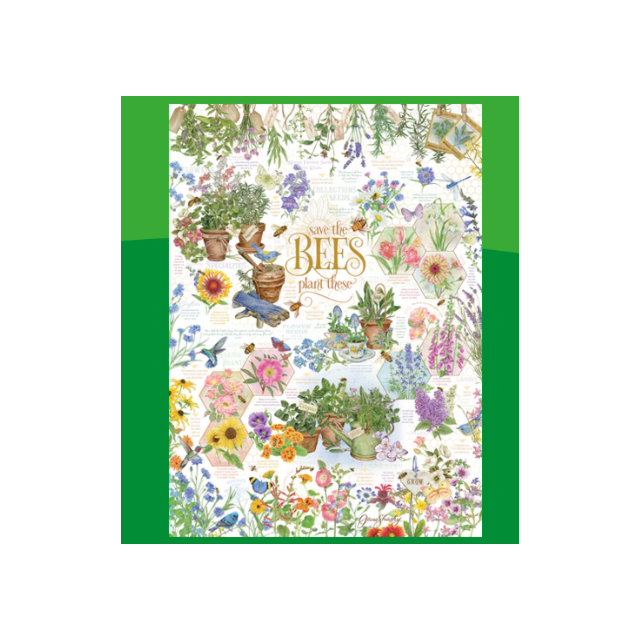 Cobble Hill Jigsaw Save The Bees 1000 Piece